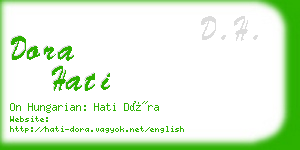 dora hati business card